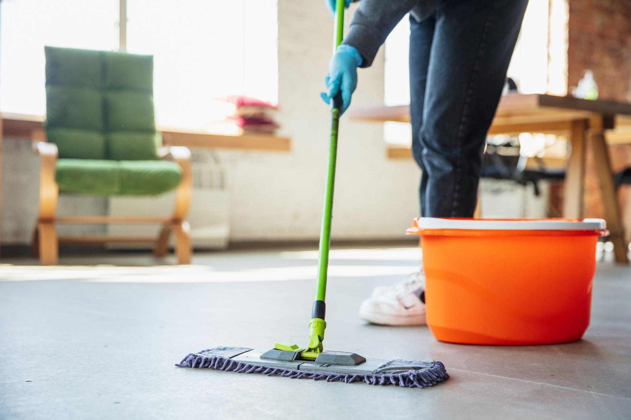 Mopping in your own home