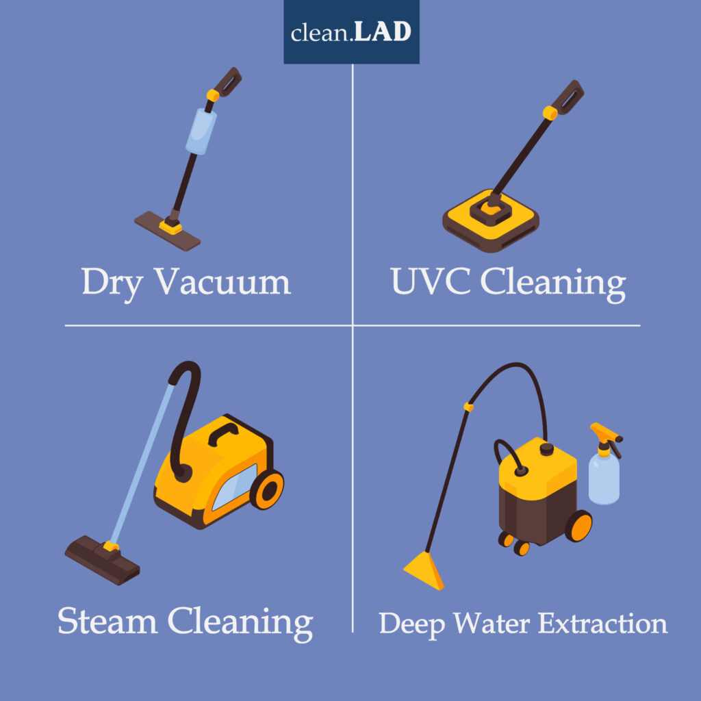 Types of mattress cleaning services by cleanLAD